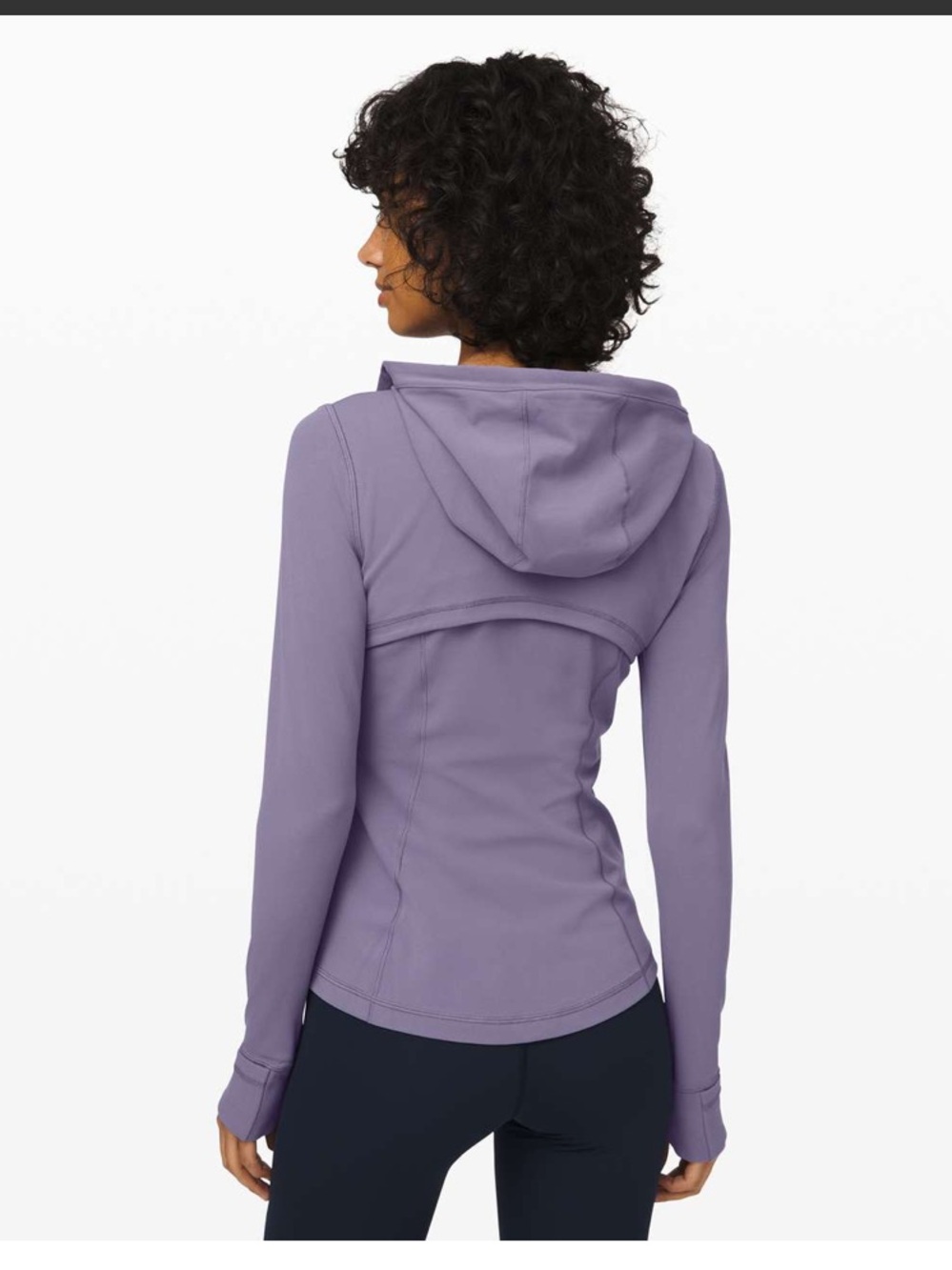 Lululemon nulu hooded define purple jacket